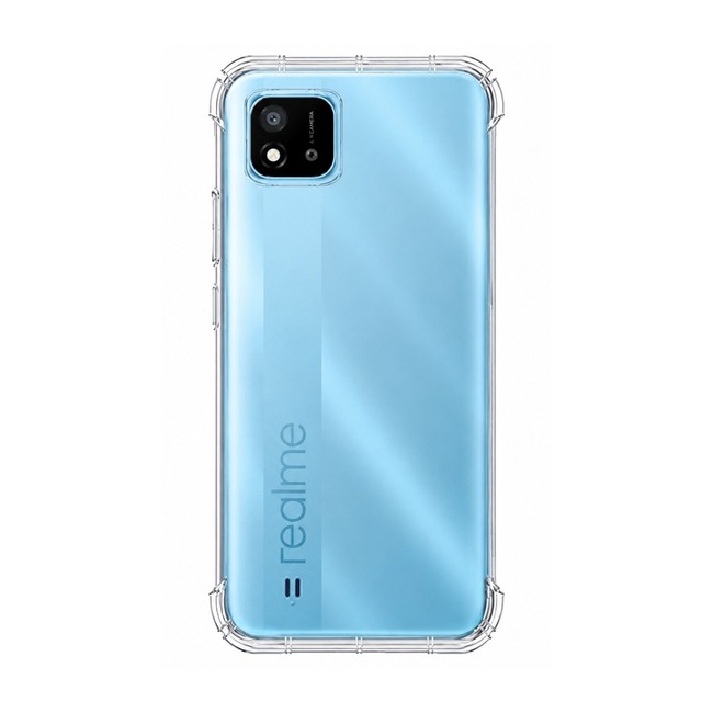 Διάφανη θήκη σιλικόνης για Realme C11 2021 - διάφανη