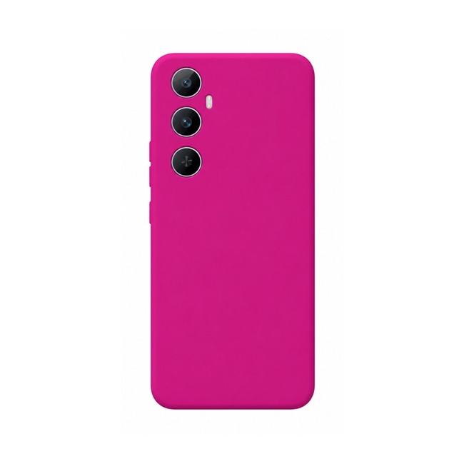 Θήκη σιλικόνης για Realme C65 - φούξια