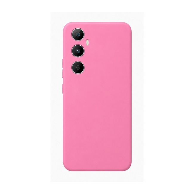 Θήκη σιλικόνης για Realme C65 - ροζ