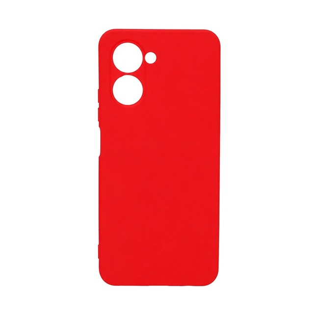 θήκη σιλικόνης (Soft) για Realme C33 - κόκκινη