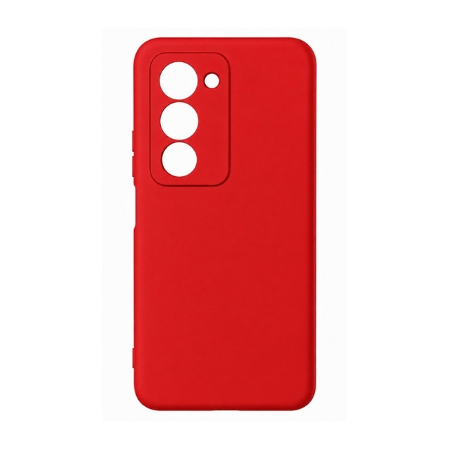 θήκη σιλικόνης (Soft) για Xiaomi Redmi 15 4G (171.2) - κόκκινη