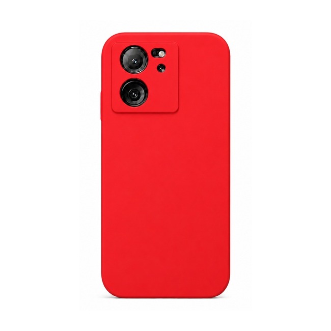 θήκη σιλικόνης (Soft) για Xiaomi 13T Pro - κόκκινη