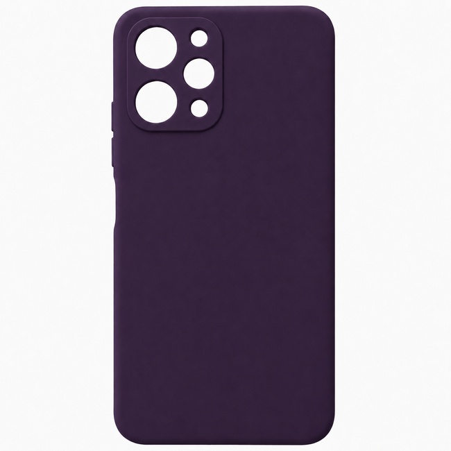 θήκη σιλικόνης (Soft) για Xiaomi Redmi 12 4G - dark purple