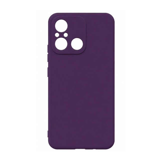 θήκη σιλικόνης (Soft) για Xiaomi Redmi 12C - dark purple