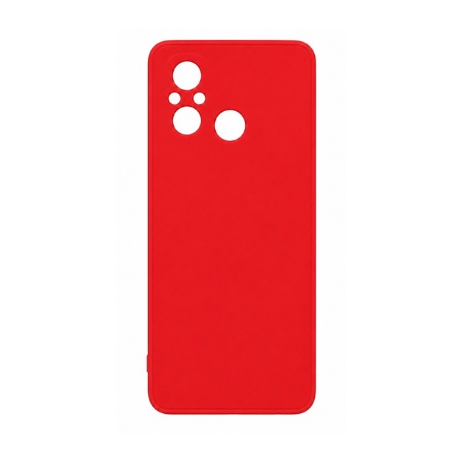 θήκη σιλικόνης (Soft) για Xiaomi Redmi 12C - κόκκινη