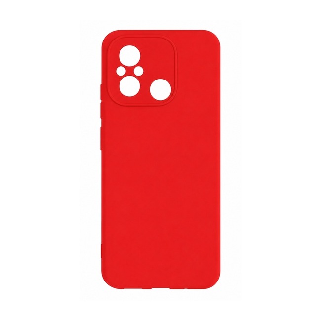 θήκη σιλικόνης (Soft) για Xiaomi Redmi 12C - κόκκινη