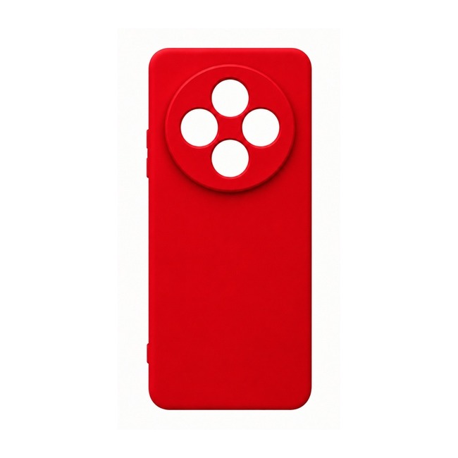 θήκη σιλικόνης (Soft) για Xiaomi Redmi 14C - κόκκινη