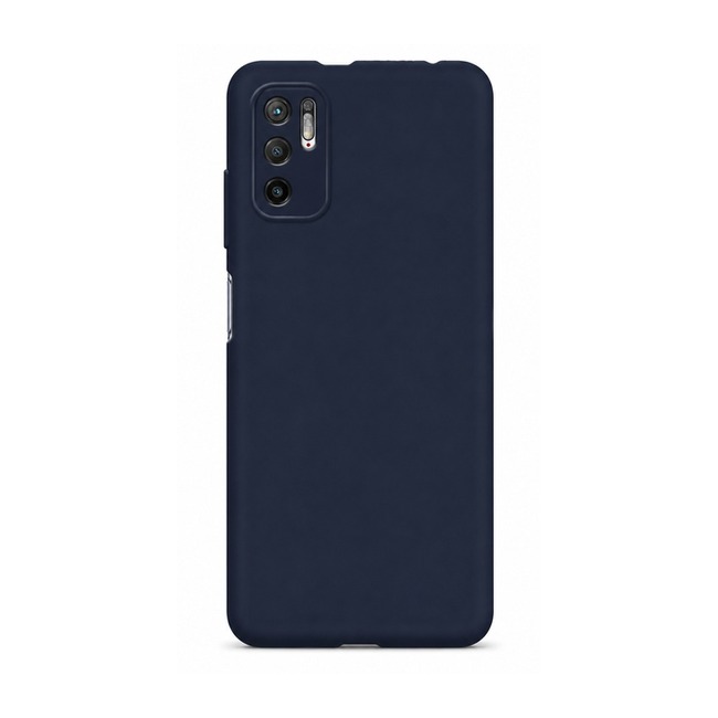 θήκη σιλικόνης (Soft) για Xiaomi Redmi Note 10 5G - μπλε ναυτικό