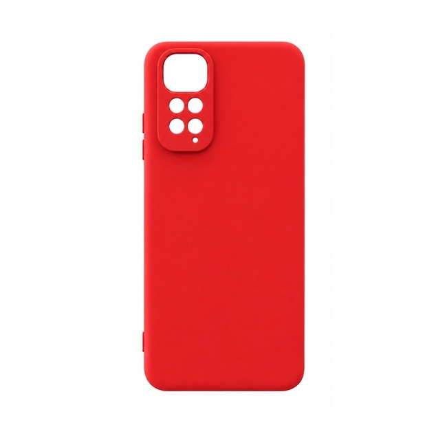 θήκη σιλικόνης (Soft) για Xiaomi Redmi Note 11 Pro - κόκκινη