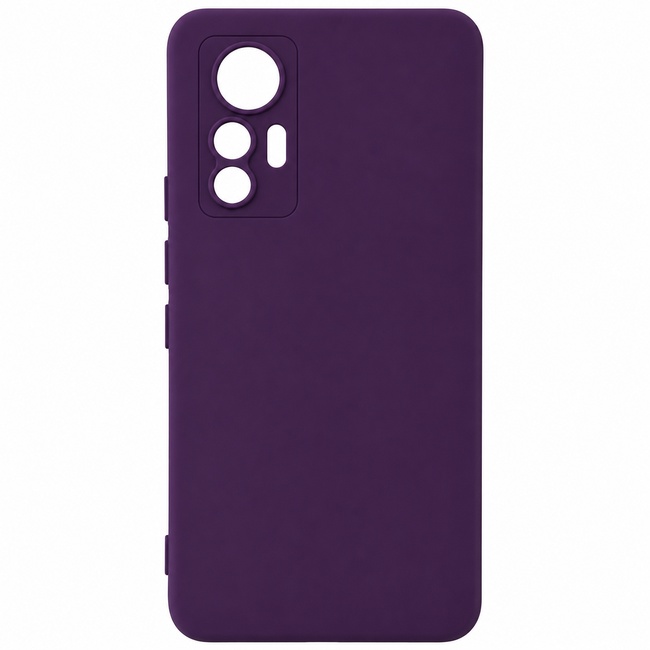 θήκη σιλικόνης (Soft) για Xiaomi Redmi Note 12S - dark purple