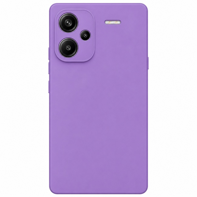 θήκη σιλικόνης (Soft) για Xiaomi Redmi Note 13 Pro+ 5G - λιλά