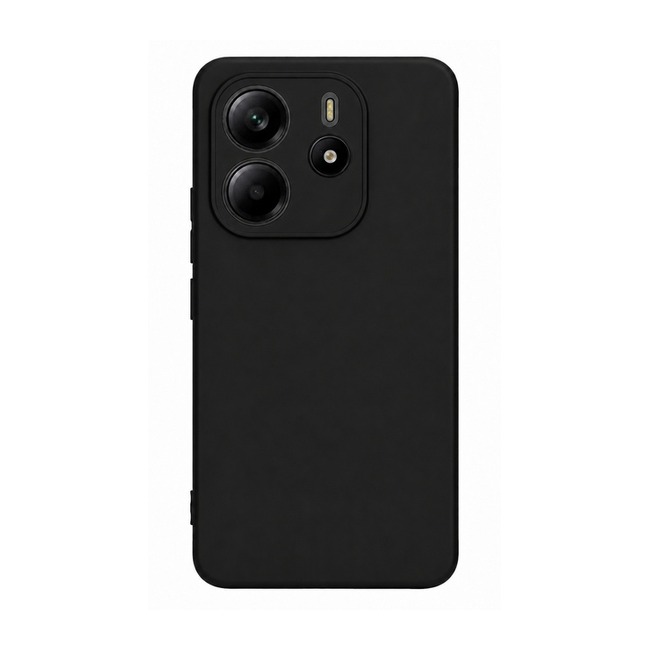 θήκη σιλικόνης (Soft) για Xiaomi Redmi Note 14 5G - μαύρη