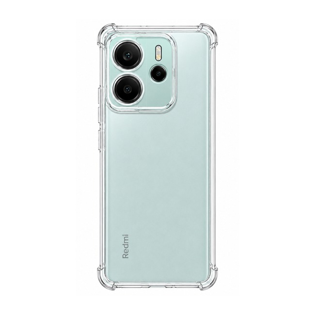 Διάφανη θήκη σιλικόνης για Xiaomi Redmi Note 14 5G - διάφανη