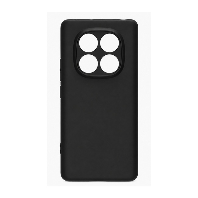 θήκη σιλικόνης (Soft) για Xiaomi Redmi Note 14 Pro 4G - μαύρη