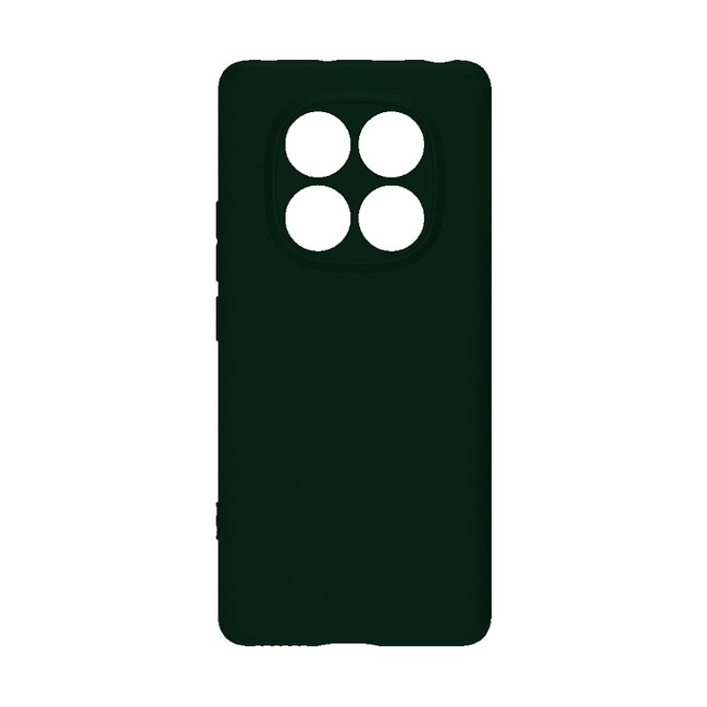 θήκη σιλικόνης (Soft) για Xiaomi Redmi Note 14 Pro+ - σκούρο πράσινο