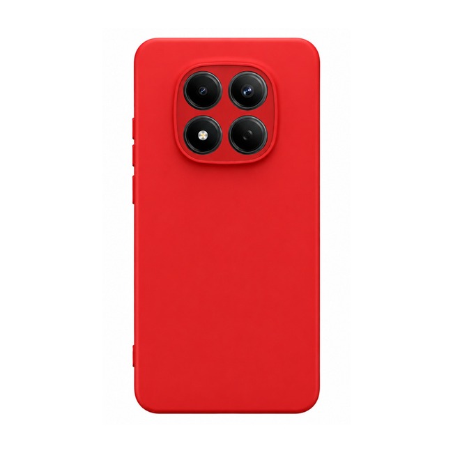 θήκη σιλικόνης (Soft) για Xiaomi Redmi Note 15 Pro+ - κόκκινη