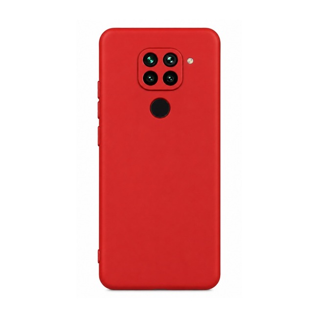 θήκη σιλικόνης (Soft) για Xiaomi Redmi Note 9 - κόκκινη