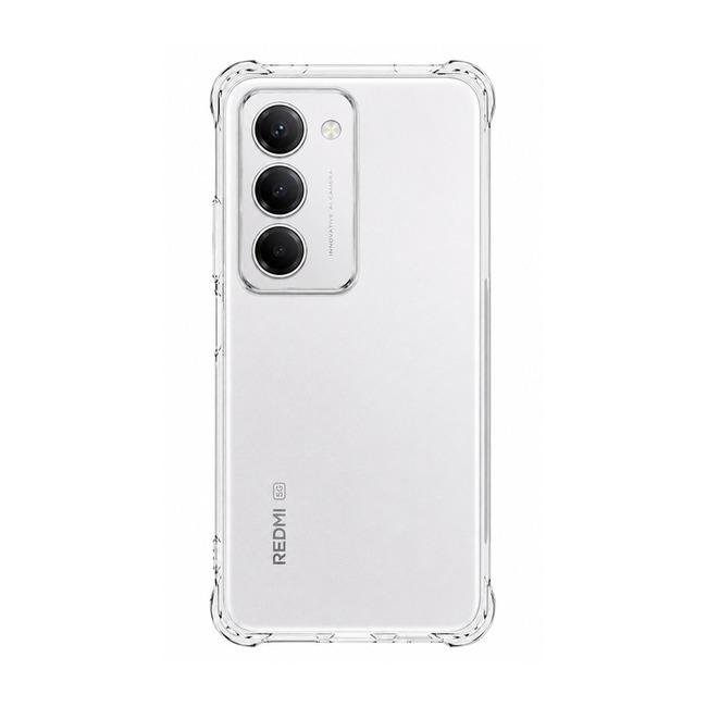 Διάφανη θήκη σιλικόνης για Xiaomi Redmi 15 4G - διάφανη