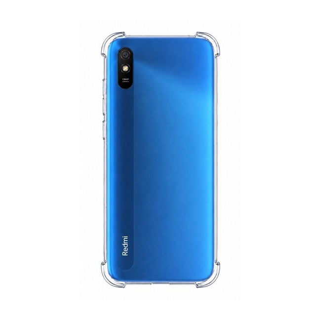 Διάφανη θήκη σιλικόνης για Xiaomi Redmi 9A - διάφανη