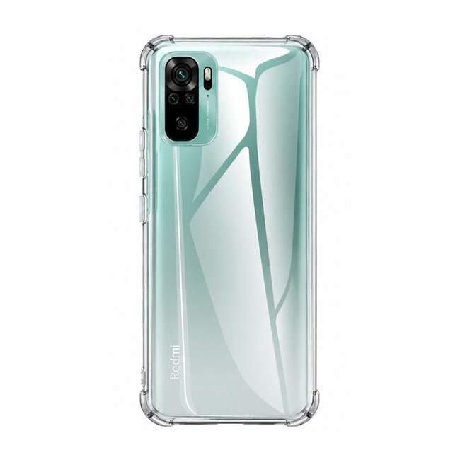 Διάφανη θήκη σιλικόνης για Xiaomi Redmi Note 10 4G - διάφανη
