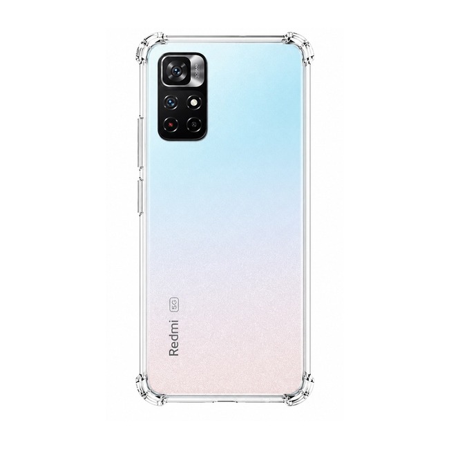 Διάφανη θήκη σιλικόνης για Xiaomi Redmi Note 11 Pro+ 5G - διάφανη