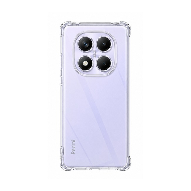 Διάφανη θήκη σιλικόνης για Xiaomi Redmi Note 14 Pro 5G - διάφανη