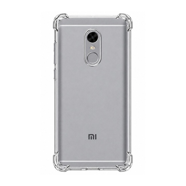 Διάφανη θήκη σιλικόνης για Xiaomi Redmi Note 4 - διάφανη