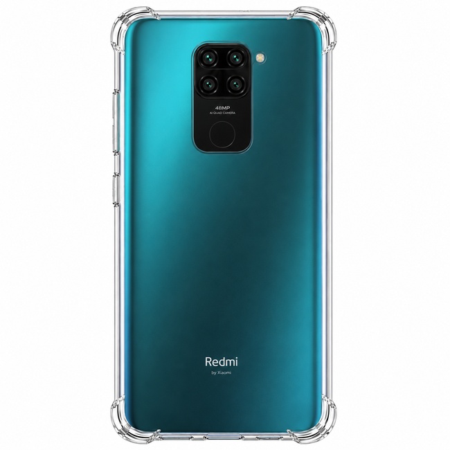 Διάφανη θήκη σιλικόνης για Xiaomi Redmi Note 9 - διάφανη