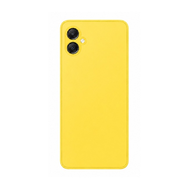 θήκη σιλικόνης (Soft) για Samsung Galaxy A05 - κίτρινη