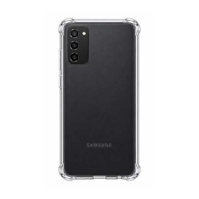 Διάφανη θήκη σιλικόνης για Samsung Galaxy A02s - διάφανη