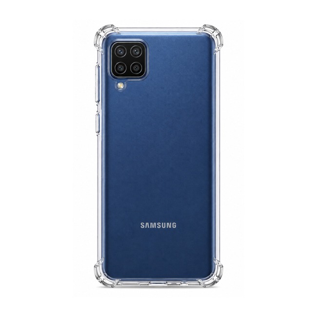 Διάφανη θήκη σιλικόνης για Samsung Galaxy A12 - διάφανη