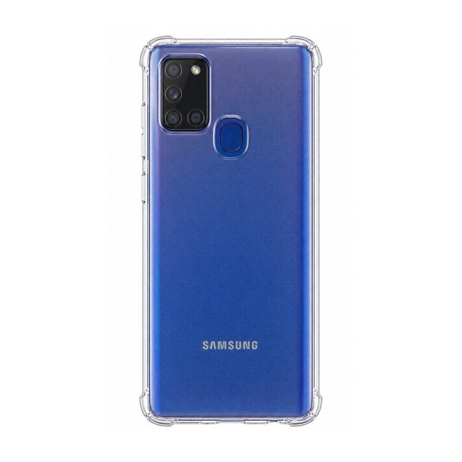 Διάφανη θήκη σιλικόνης για Samsung Galaxy A21s - διάφανη