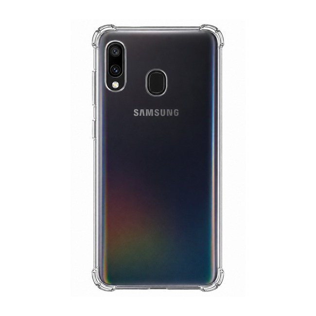 Διάφανη θήκη σιλικόνης για Samsung Galaxy A40 - διάφανη
