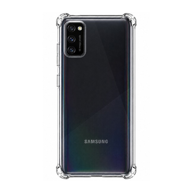 Διάφανη θήκη σιλικόνης για Samsung Galaxy A41 - διάφανη