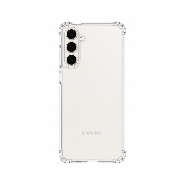 Διάφανη θήκη σιλικόνης για Samsung Galaxy S25 FE - διάφανη