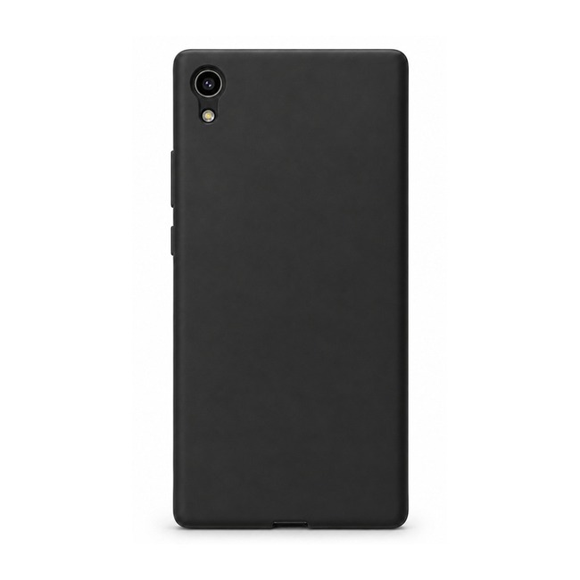 Θήκη σιλικόνης για Sony Xperia XA1 - μαύρη