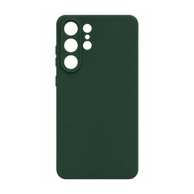 θήκη σιλικόνης (Soft) για Samsung Galaxy S24 Ultra - σκούρο πράσινο