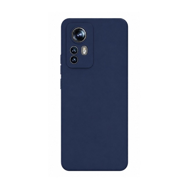 θήκη σιλικόνης (Soft) για Xiaomi 12 Pro - μπλε ναυτικό