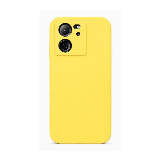 θήκη σιλικόνης (Soft) για Xiaomi 13T - κίτρινη