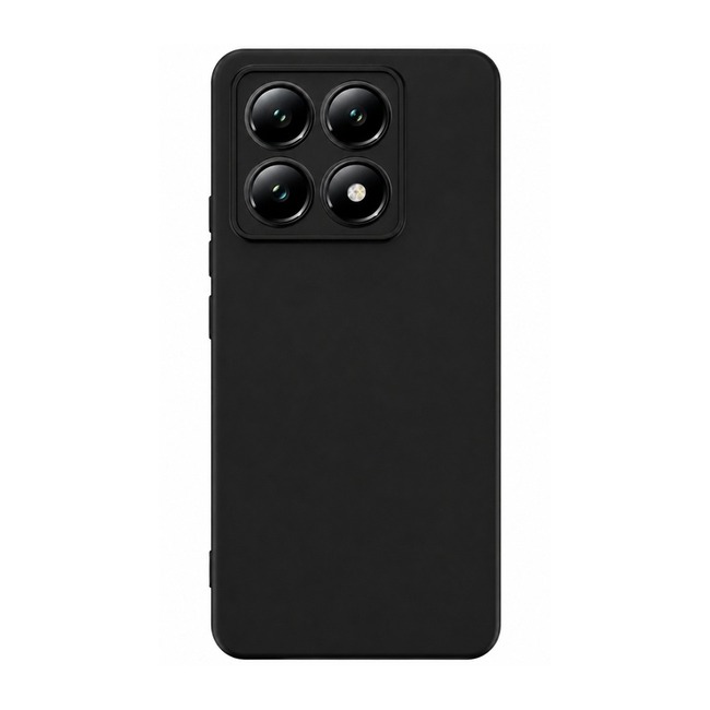 θήκη σιλικόνης (Soft) για Xiaomi 14T - μαύρη