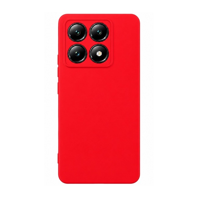 θήκη σιλικόνης (Soft) για Xiaomi 14T - κόκκινη
