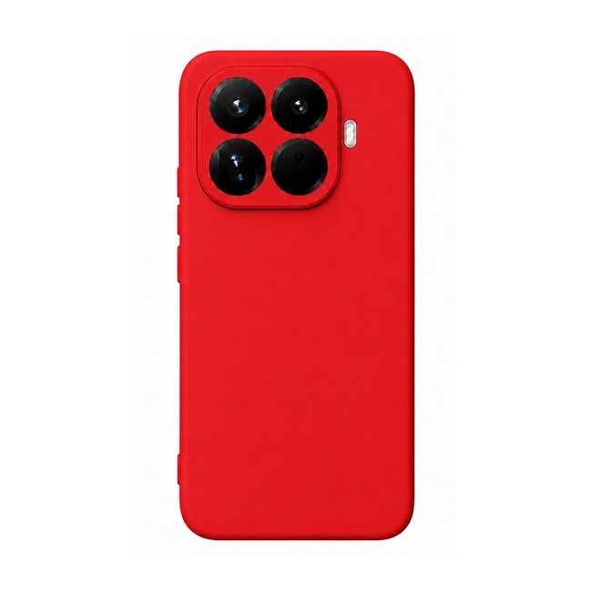 θήκη σιλικόνης (Soft) για Xiaomi 15T Pro - κόκκινη