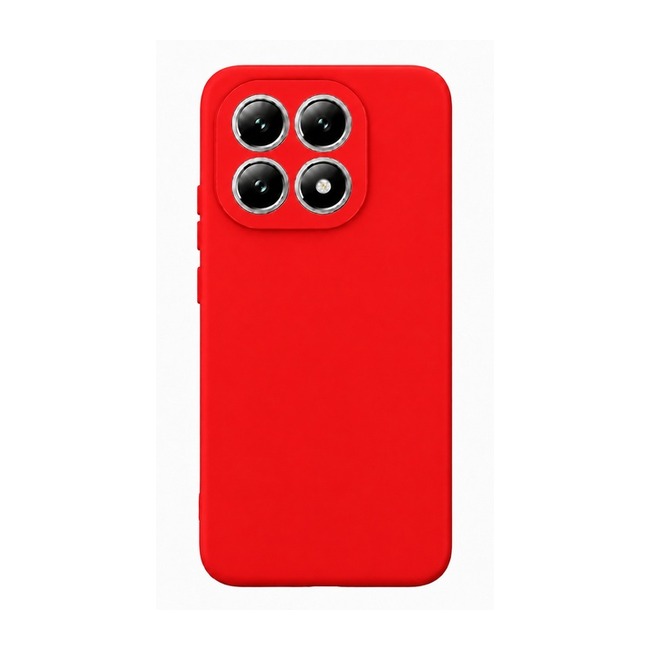 θήκη σιλικόνης (Soft) για Xiaomi 15T - κόκκινη