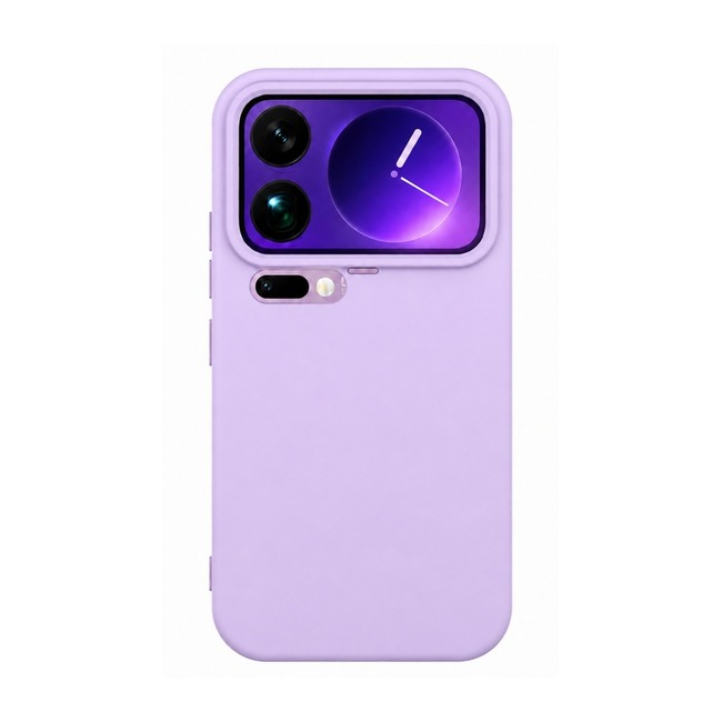 θήκη σιλικόνης (Soft) για Xiaomi 17 Pro - λιλά