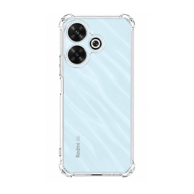 Διάφανη θήκη σιλικόνης για Xiaomi Redmi 13 5G - διάφανη
