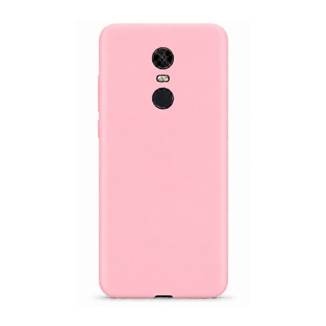 Θήκη σιλικόνης για Xiaomi Redmi 5+ - ροζ