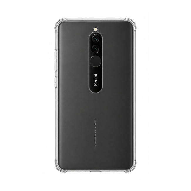 Διάφανη θήκη σιλικόνης για Xiaomi Redmi 8 - διάφανη