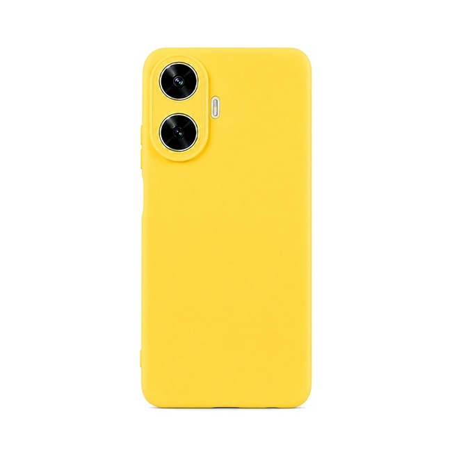 θήκη σιλικόνης (Soft) για Realme C55 - κίτρινη