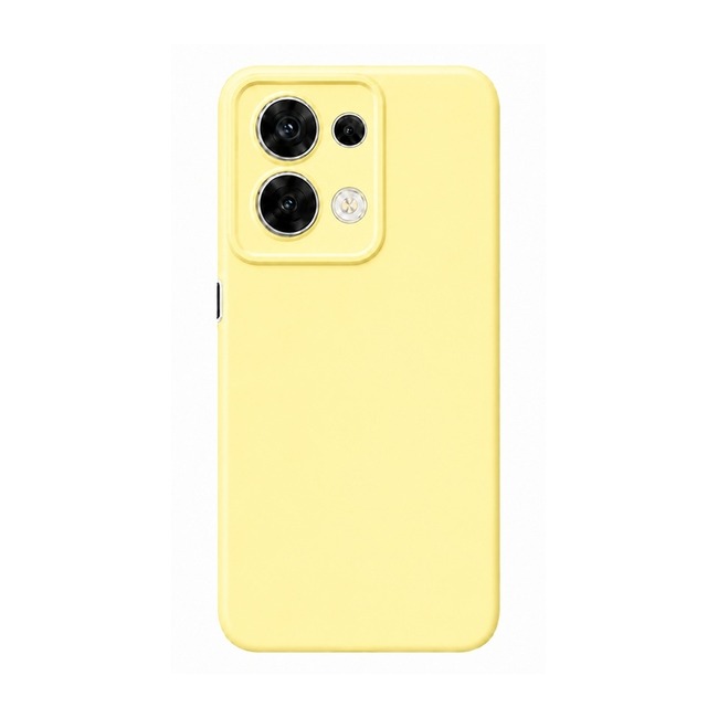 θήκη σιλικόνης (Soft) για Oppo RENO 8 5G - κίτρινη