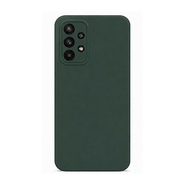 θήκη σιλικόνης (Soft) για Samsung Galaxy A13 4G - σκούρο πράσινο
